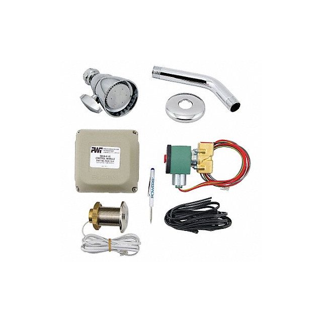 Pushbutton Sensor Shower Trumpet 2.5 gpm MPN:447 400ICM100