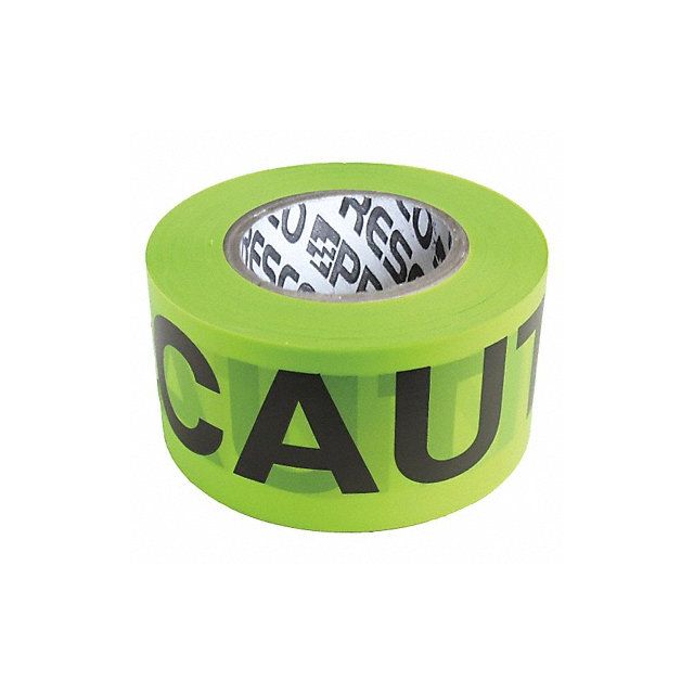 Barricade Tape Lime Glo/Blk 500ft x 3In MPN:B3530LG16-200