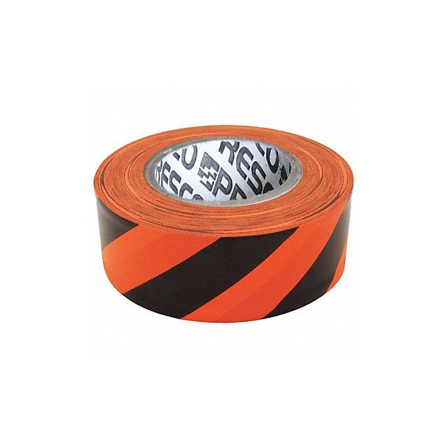 Flagging Tape Orng/Blk 300ft x 1-3/16 In MPN:SOBK-188