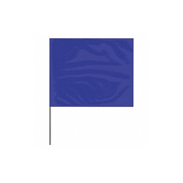Marking Flag Blue Blank PVC PK100 MPN:2330B-200