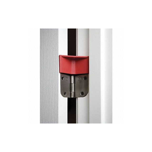 Door Wedge Red Reinforced Thermo-Plastic MPN:PVDS02