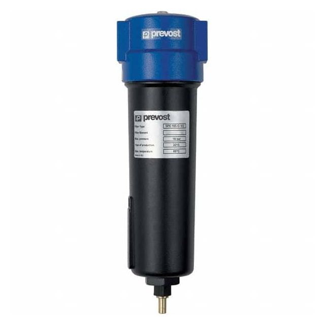 Oil & Water Filter/Separator: FNPT End Connections, 753 CFM, Float Drain, Use on Air SPC 1280T