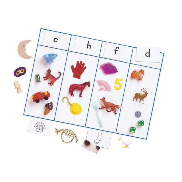 Primary Concepts Consonants Sound Sorting With Objects, Pre-K To Grade 2 MPN:PC-1040