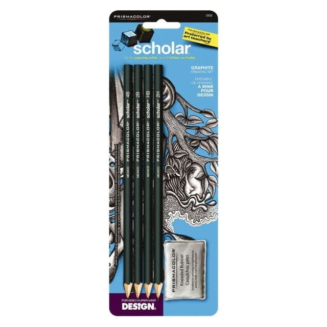 Graphite Pencil: 2B Tip, 2H Tip, Extra Soft & HB Tip, Graphite MPN:2502