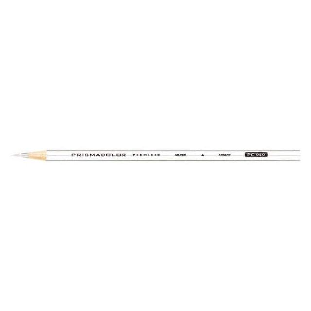 Color Pencil: Premier Tip, Metallic Silver MPN:3375