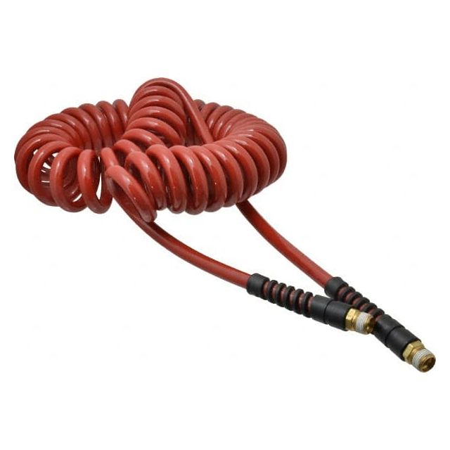 Coiled & Self Storing Hose: 3/8