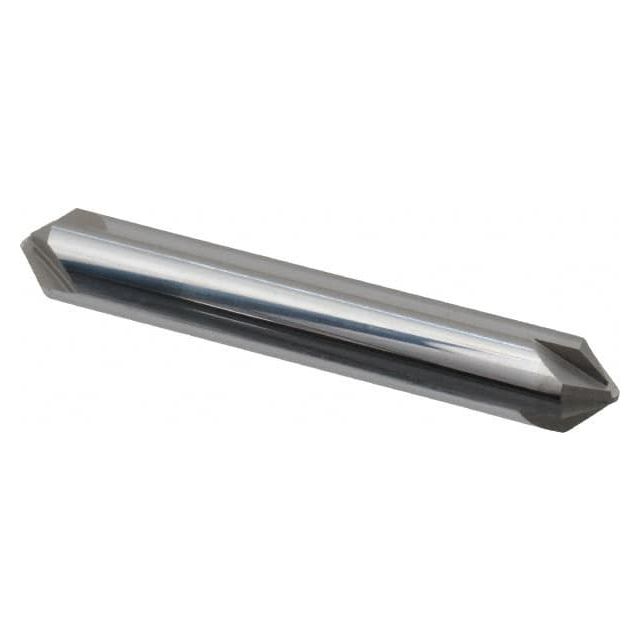 Chamfer Mill: 4 Flutes, Solid Carbide MPN:135-02430