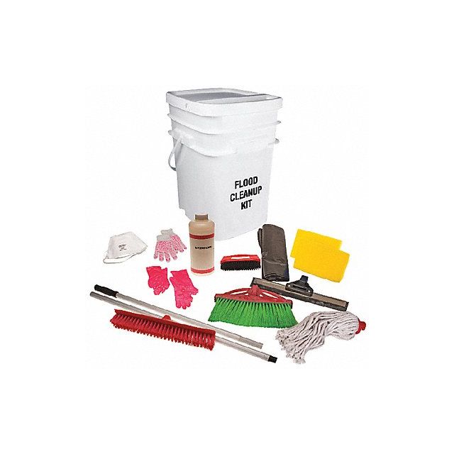 Flood Clean Up Kit 18 Components MPN:GRK1112