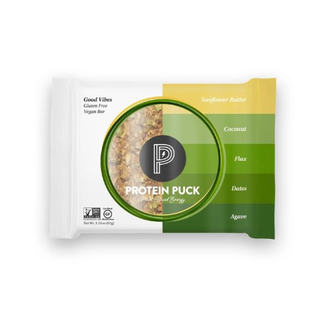 Protein Puck Sun Butter, Coconut, Almond Paleo Protein Bars, 3.25 Oz., Box of 16 (Min Order Qty 2) MPN:PP-106