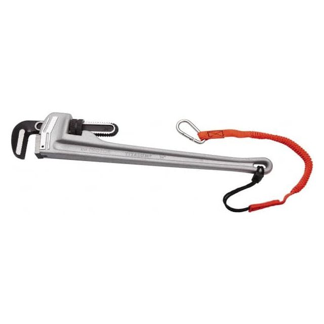 Tethered Straight Pipe Wrench: 12