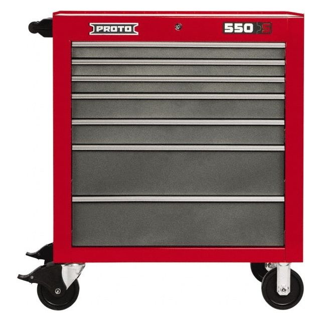 Steel Tool Roller Cabinet: 7 Drawers MPN:J553441-7SG
