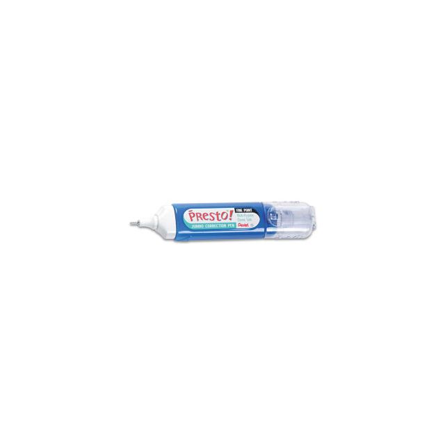 Pentel® Presto Multipurpose Correction Pen 12 ml White 1 Each ZL31W
