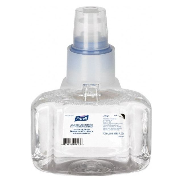Hand Sanitizer: Foam, 700 mL, Dispenser Refill MPN:1304-03
