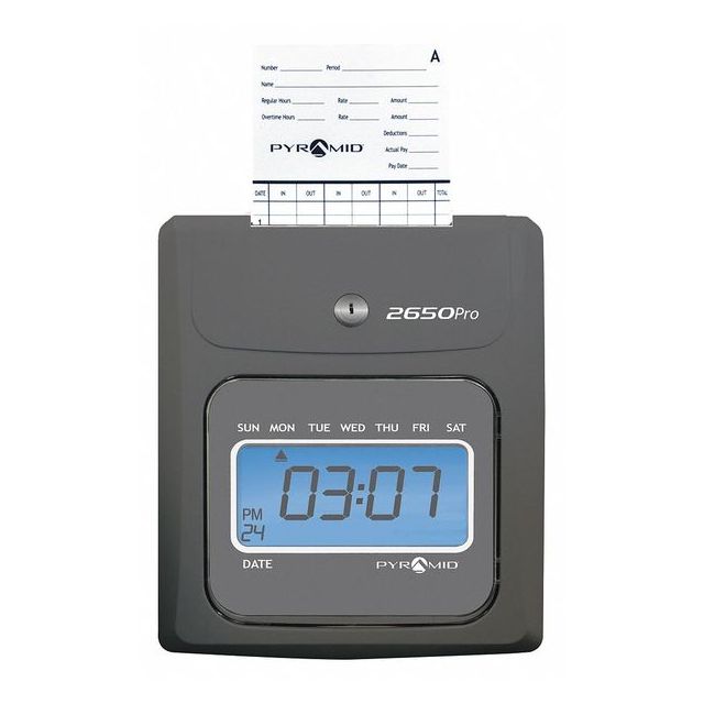 Auto Aligning Time Clock Mechanical LCD MPN:2650