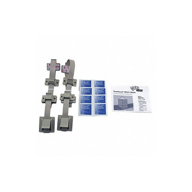 HPLC 4-Stack Fastener Kit Gray MPN:RD.HP.4G.1