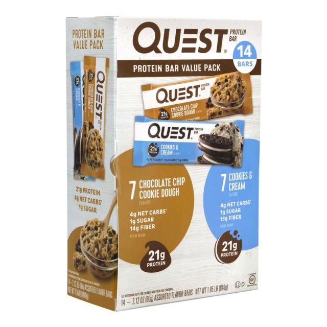 QUEST Protein Bar Variety Value Pack, 14 Count MPN:220-00920