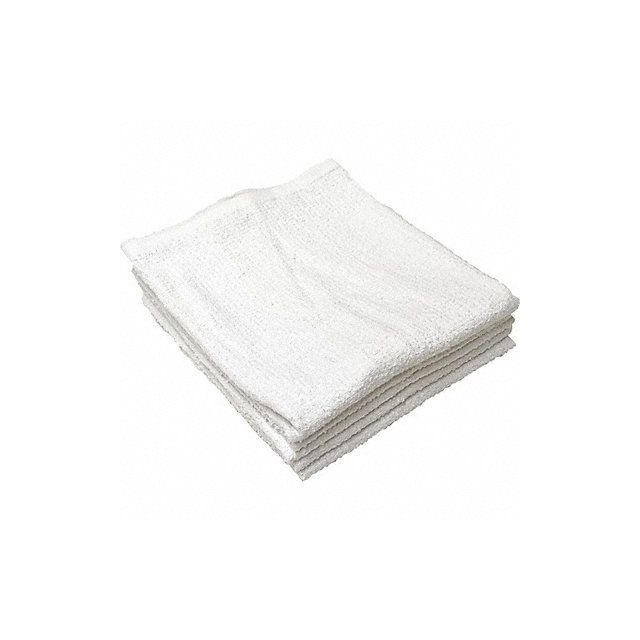 Bar Mop Towel Ribbed Cotton 20 L PK12 MPN:51705