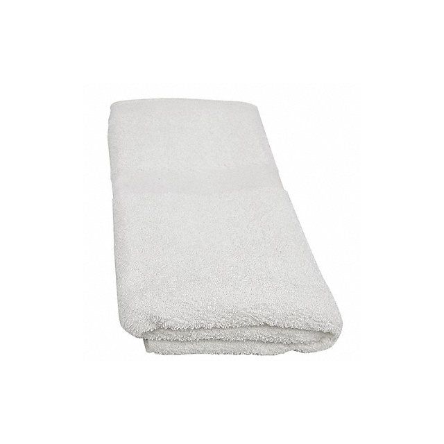Bath Towel 24x50 In White PK12 MPN:62440