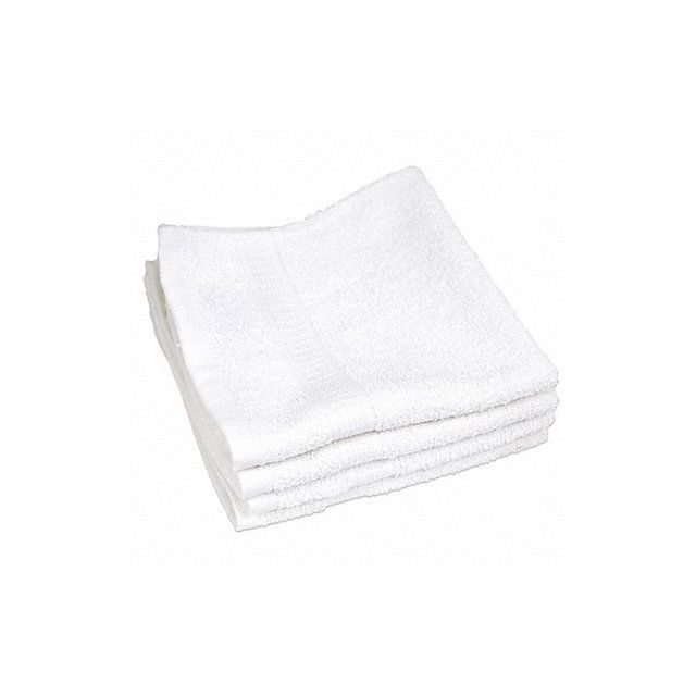 Wash Cloth 13x13 In White PK12 MPN:X03120
