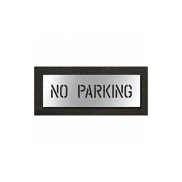 Pavement Stencil No Parking 4 in MPN:STL-116-70432