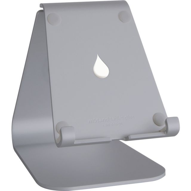 Rain Design mStand tabletplus - tablet stand - Space Grey - Angle-adjustable stand ensures precise viewing angle. Angle-adjustment 10 to 50 degree. (Min Order Qty 2) MPN:10055