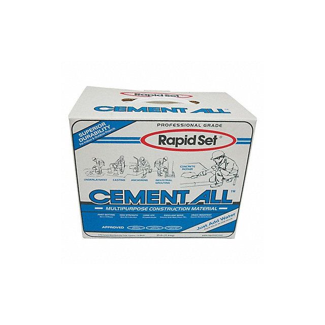 Concrete Patch and Repair 25 lb Box GRA-RSCA-25 Masonry Consumables