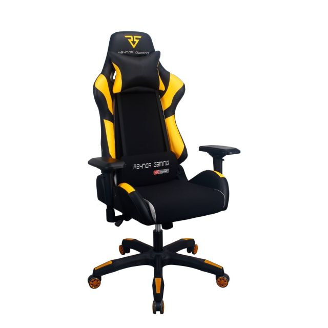 Raynor Energy Pro Gaming Chair, Black/Yellow MPN:G-EPRO-YLW