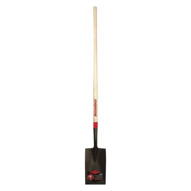 Shovels, Spades, Diggers & Hoes, Type: Border Spade , Handle Type: Straight , Blade Type: Square , Handle Material: Wood , Blade Material: Steel  MPN:46200