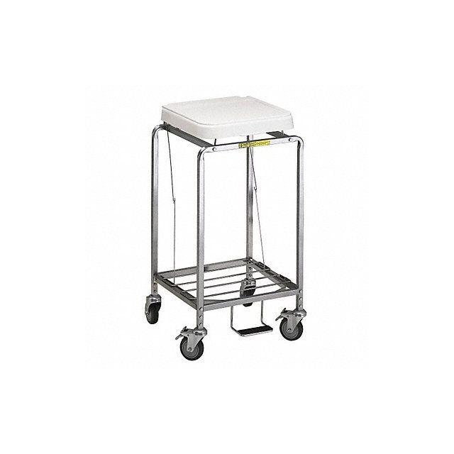 Laundry Hamper Cart 1 Comp Gry 3.5 cu ft MPN:682NB