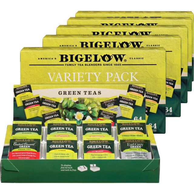 Bigelow Assorted Flavor Tray Pack Tea Bag - 384 / Carton MPN:30568CT