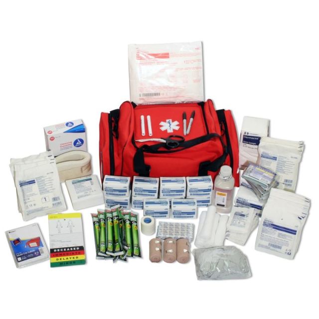 Ready America Medical Duffel First Aid Emergency Kit, Red MPN:74250