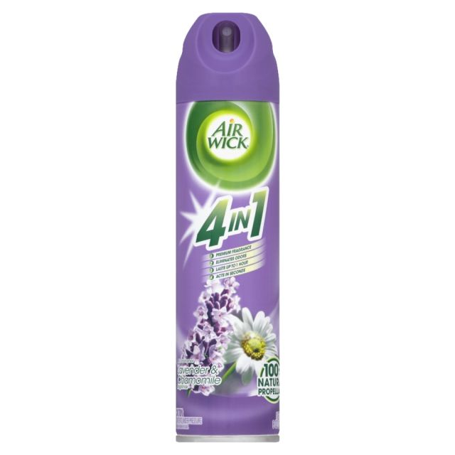 Air Wick Aerosol Spray Air Freshener, Lavender & Chamomile, 8 Oz Can (Min Order Qty 33) MPN:RAC05762