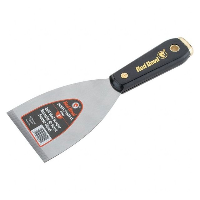 Putty & Taping Knife: Carbon Steel, 3