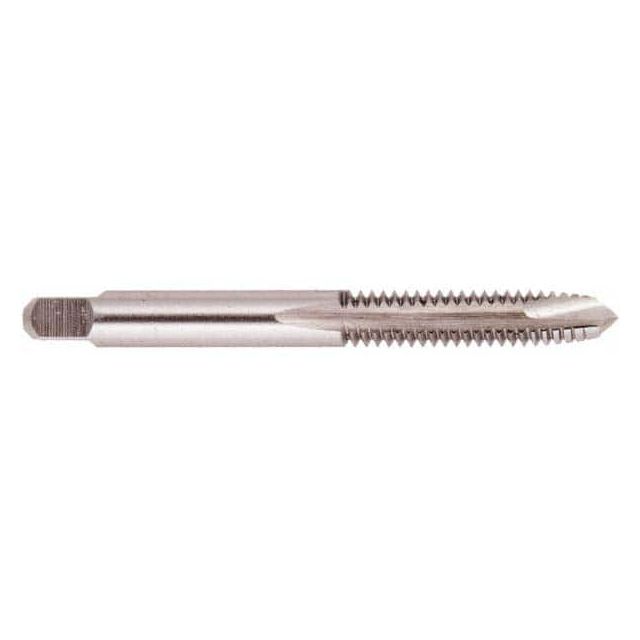 Spiral Point Tap: M5 x 0.8, Metric, 2 Flutes, Plug, High Speed Steel, Bright Finish MPN:020157AS