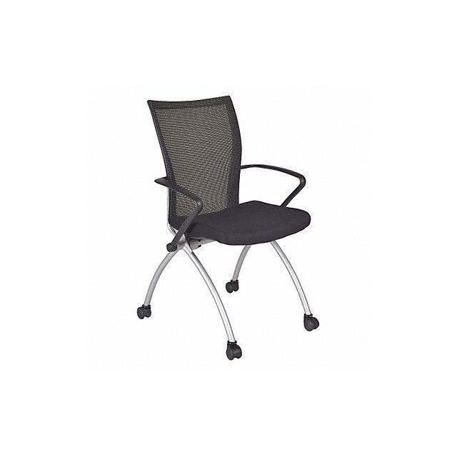 Desk Chair Fabric Black 19-19 Seat Ht MPN:2109BK