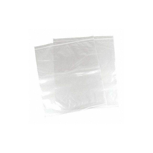 Reclosable Poly Bag Zip Seal PK250 MPN:4R1820