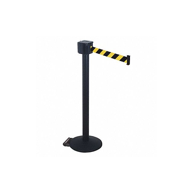 Barrier Post with Belt 40 in H 30 ft L MPN:PM412-30BA-BYD