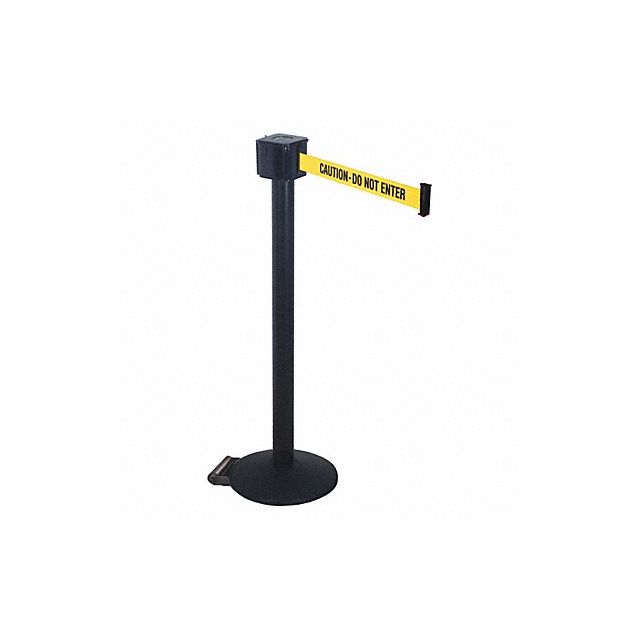 Barrier Post with Belt 40 in H 30 ft L MPN:PM412-30BA-CAU