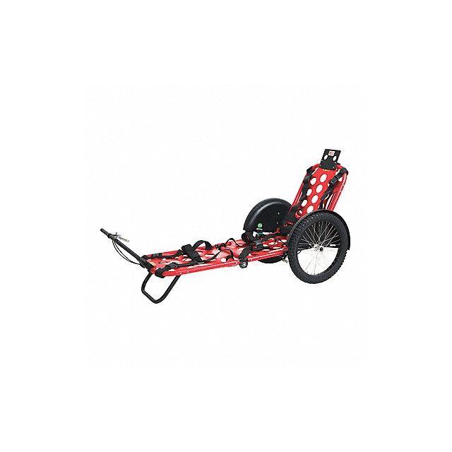 Stretcher with Brake 72 L 10 H Red MPN:RXB03FR