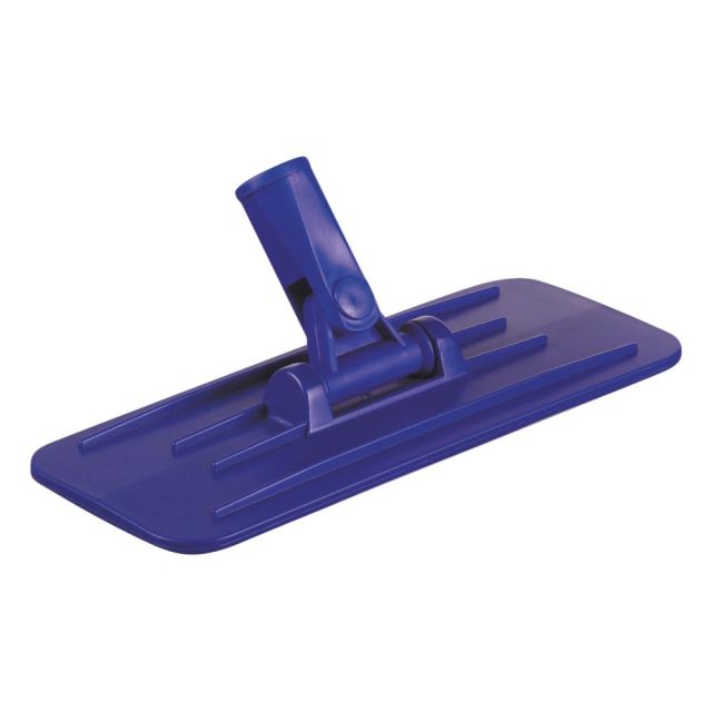 Boardwalk Plastic Swivel Pad Holders, 4in x 9in, Blue, Carton Of 12 MPN:BWK00405