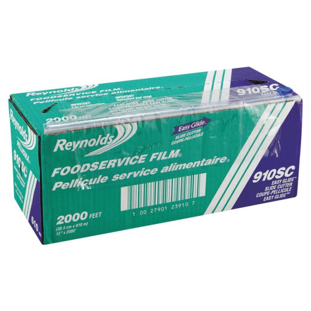 Reynolds Wrap PVC Food Wrap Film Roll, 12in x 2,000ft, Clear MPN:910SC