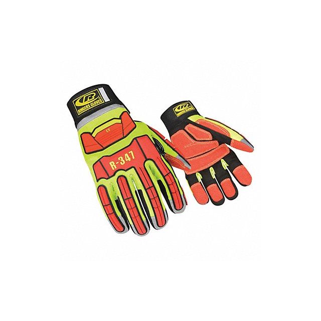 Glove Rescue Cut Resistant M Hi-Vis Pr MPN:347-09