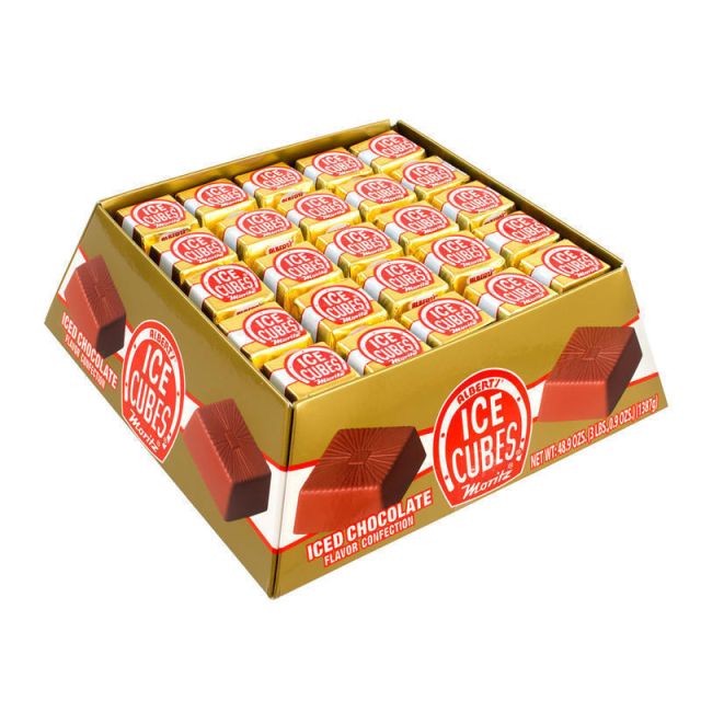 Alberts & Son Chocolate Ice Cubes, Pack Of 125 MPN:125356