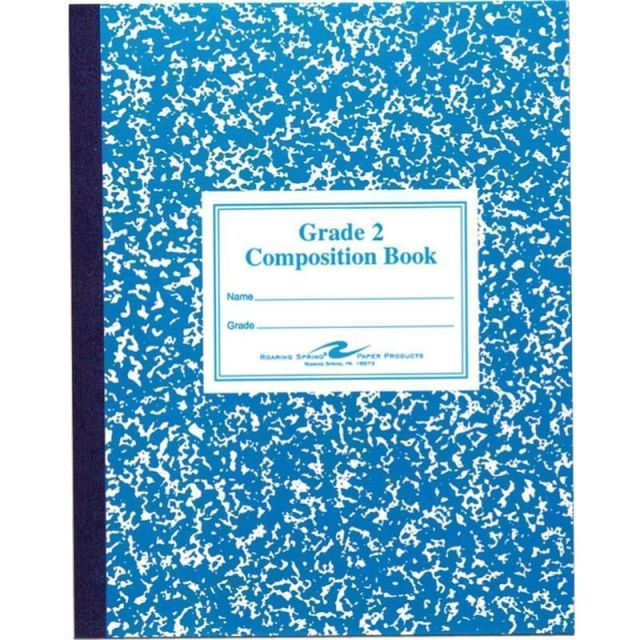 Roaring Spring Grade School Writing Composition Book, Grade 2 (Min Order Qty 24) MPN:77921