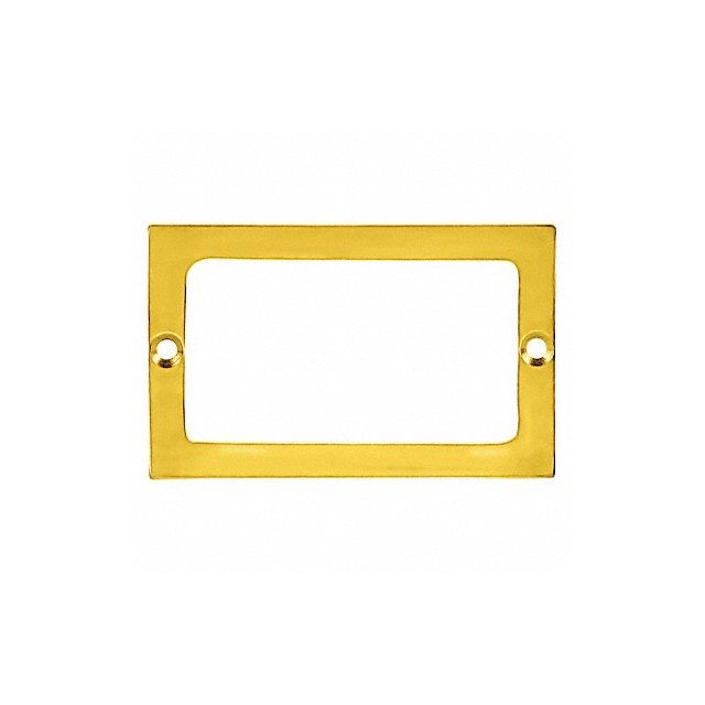 Card Holder Polished Brass 651.3 Home Alarm Systems