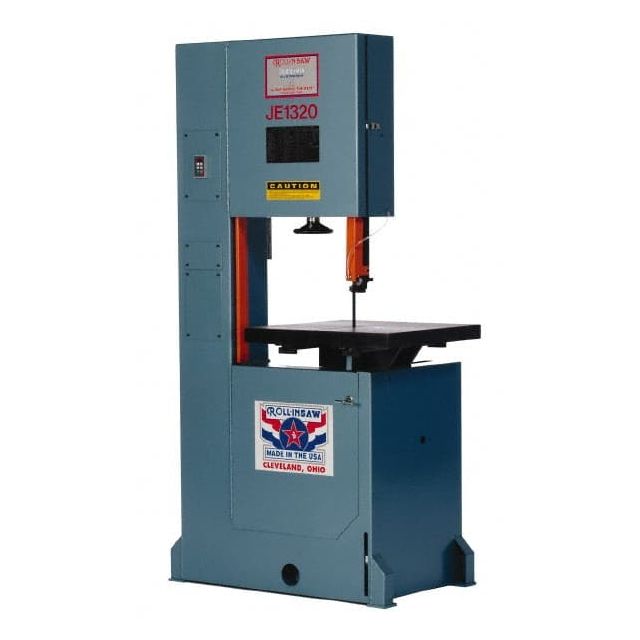 Vertical Bandsaw: Step Pulley Drive, 20