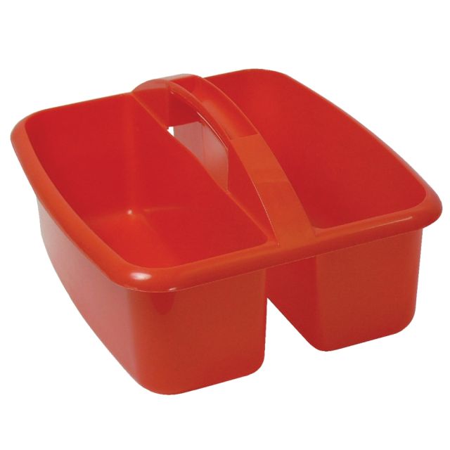 Romanoff Products Large Utility Caddy, 6 3/4inH x 11 1/4inW x 12 3/4inD, Red, Pack Of 3 (Min Order Qty 2) MPN:ROM26002-3