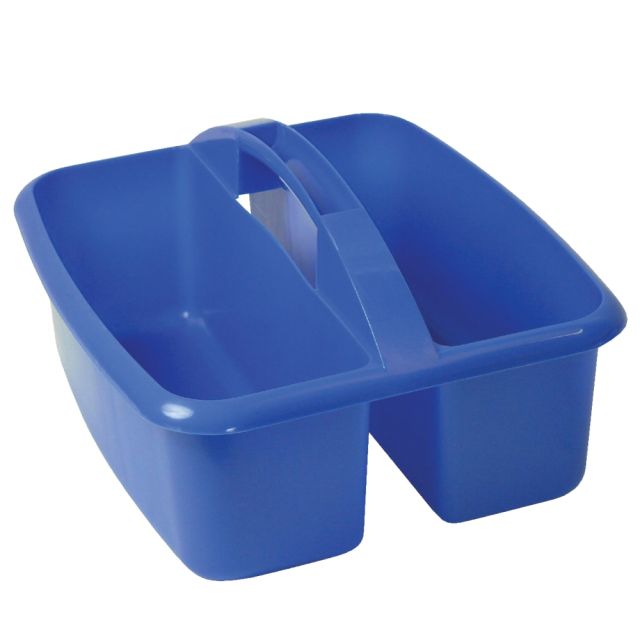 Romanoff Products Large Utility Caddy, 6 3/4inH x 11 1/4inW x 12 3/4inD, Blue, Pack Of 3 (Min Order Qty 2) MPN:ROM26004-3
