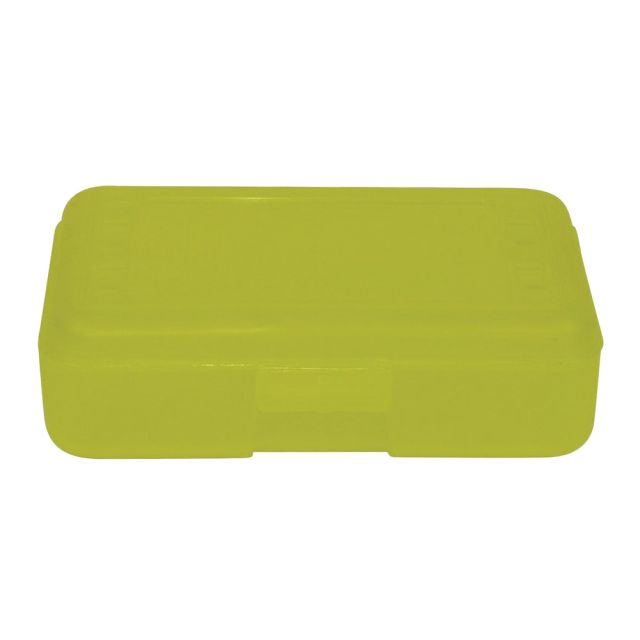 Romanoff Products Pencil Boxes, 8 1/2inH x 5 1/2inW x 2 1/2inD, Lemon, Pack Of 12 MPN:ROM60223-12