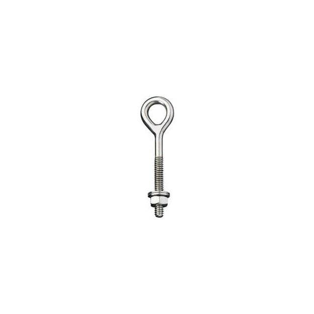 #10-24, Electropolished Finish, Stainless Steel Forged Eye Bolt MPN:RF156